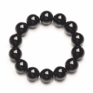 Top Grade Natural Black Obsidian Energy Bracelet | Collectible Healing Stone | Grounding & Protection