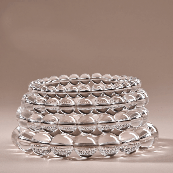 Top Grade Natural Clear Quartz Energy Bracelet | Collectible Healing Stone | Amplification & Clarity - Image 3